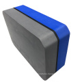 Wholesale Custom High Quality Durable Bricks Eva Foam Package Logo Double Layers Blocks Yoga Block Purple